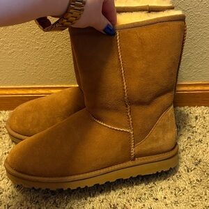 UGG Classic Brown Shearling Boots